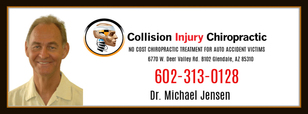 Glendale AZ Collision Injury Auto Accident Treatment 602-313-1925
