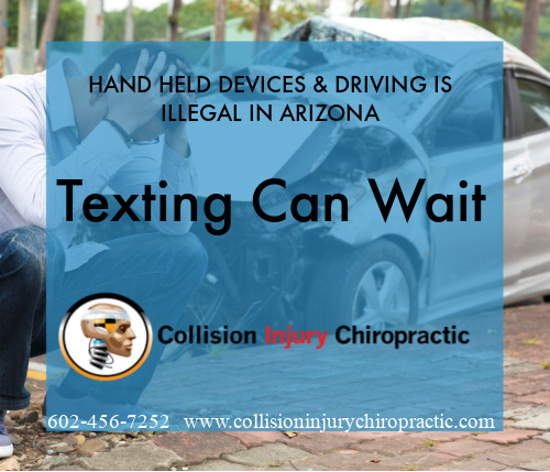 Graphic stating Texting Can Wait